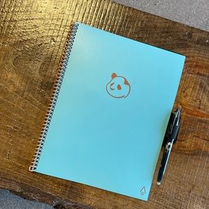 Teal Rocketbook Reusable Panda Planner